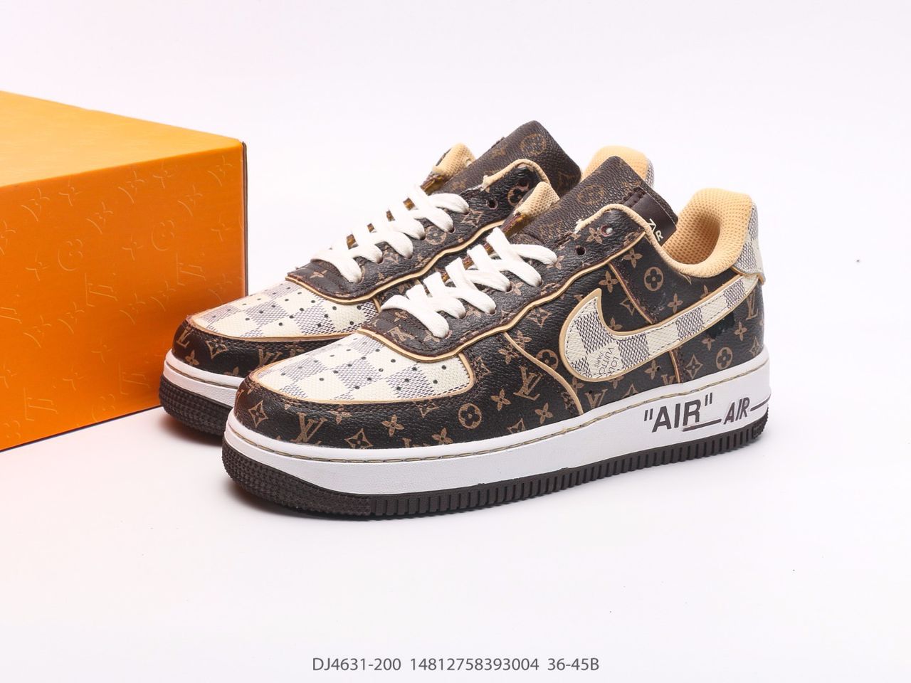 Tenis Nike Air Force 1 Custom – Louis Vuitton Edition